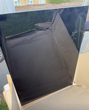 Splashback Self Adhesive Glass Heat Resistant Hob Kitchen Cooker 100cm Black