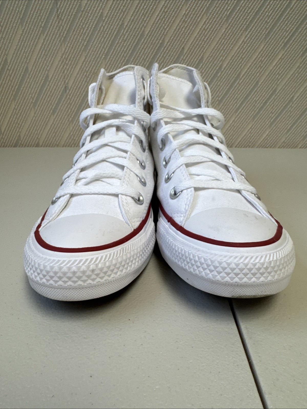Converse Chucks M7650C White Optical HI Unisex Sneakers Men 6 Women 8 thumbnail 6