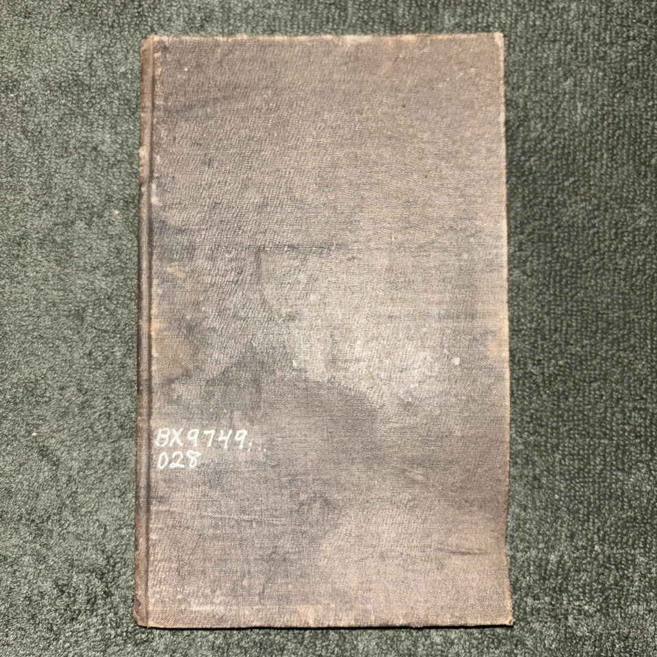 Antique 1861 Book: Public Correspondence between Josua Schultz and Daniel Weiser - Image 2 of 4