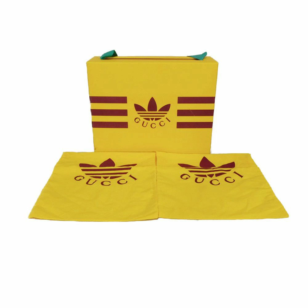 GUCCI Sandals Trefoil Platform 38 1/2 Pink Thick Sole Multicolor 25.5cm Logo Sil thumbnail 20