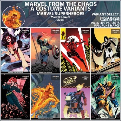 Marvel From the Chaos A Costume Variants (2025) Marvel Comics COVER SELECT