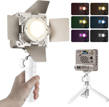 Pocket RGB Fill Light, Portable Bi-Color Handheld Light, 2700K-6500K, CRI 95 , 1