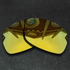 Gold Polarized Anti-Scratch Replacement Lenses For-Oakley Ravishing