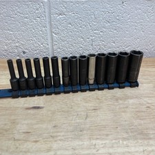 Matco Adv 14 Drive 14pc Deep Socket Set 6pt 11-snap -on 15mm-cornwall