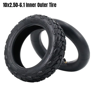 10x2.50-6.1 Tube Tire for 10'' XiaoMi M365 1S Pro Series Electric Scooter Parts