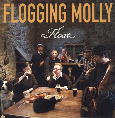 Flogging Molly Float LP SEALED LIMITED EDITION BEST BUY BROWN SPLASH VINYL OOP