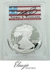 2022-W Proof American Silver Eagle FDOI Congratulations Set PCGS PR70 Cleveland