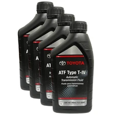 Genuine Toyota Lexus ATF Type T-IV Automatic Transmission Fluid OEM 4 Quarts.