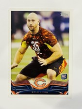 2013 Topps Football Kyle Long # 65 Chicago Bears NFL Rookie Card RC Base. rookie card picture