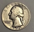 1954-S  Washington Quarter - 90% Silver