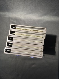 Lot of 5 Original NES Games Simpsons Rocketeer Elevator Action Top Gun PAC-Man