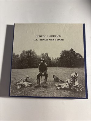 George Harrison All Things Must Pass Reel To Reel Tape D 639 1971 CRISP