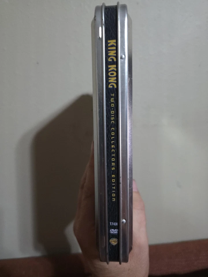 King Kong DVD Metal Tin Case 2 Disc Collectors Ed. - Classic Adventure Horror - Image 4 of 4