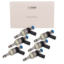 6x OE-Cult Einspritzventil für AUDI A4 B8 A5 A6 C7 A7 A8 Q7 3.0 TFSI 06C906036J