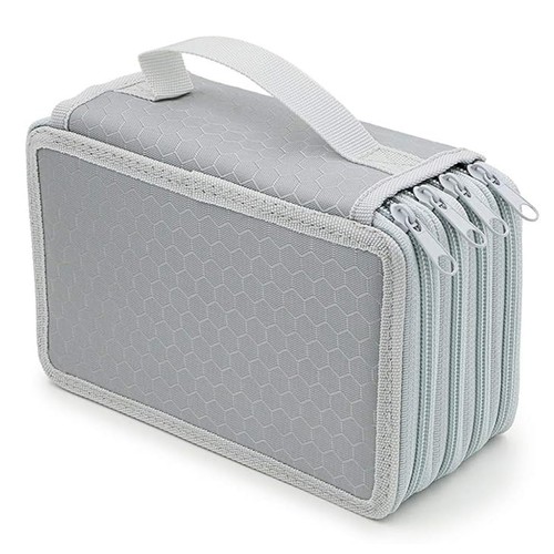 3/4 Fach 72Slots Große Kapazität Federmäppchen Schüleretui Tasche Federmappe - Bild 16 von 17