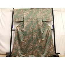 Heiwaya Silk Kimono Small Flower Pattern Japan