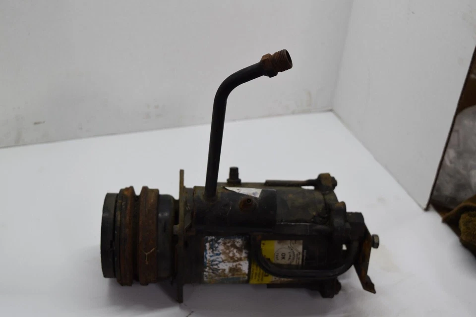 Jaguar XJS 1988 V12 unidad de compresor de aire acondicionado con polea de embrague 13056 Foto 3 de 4