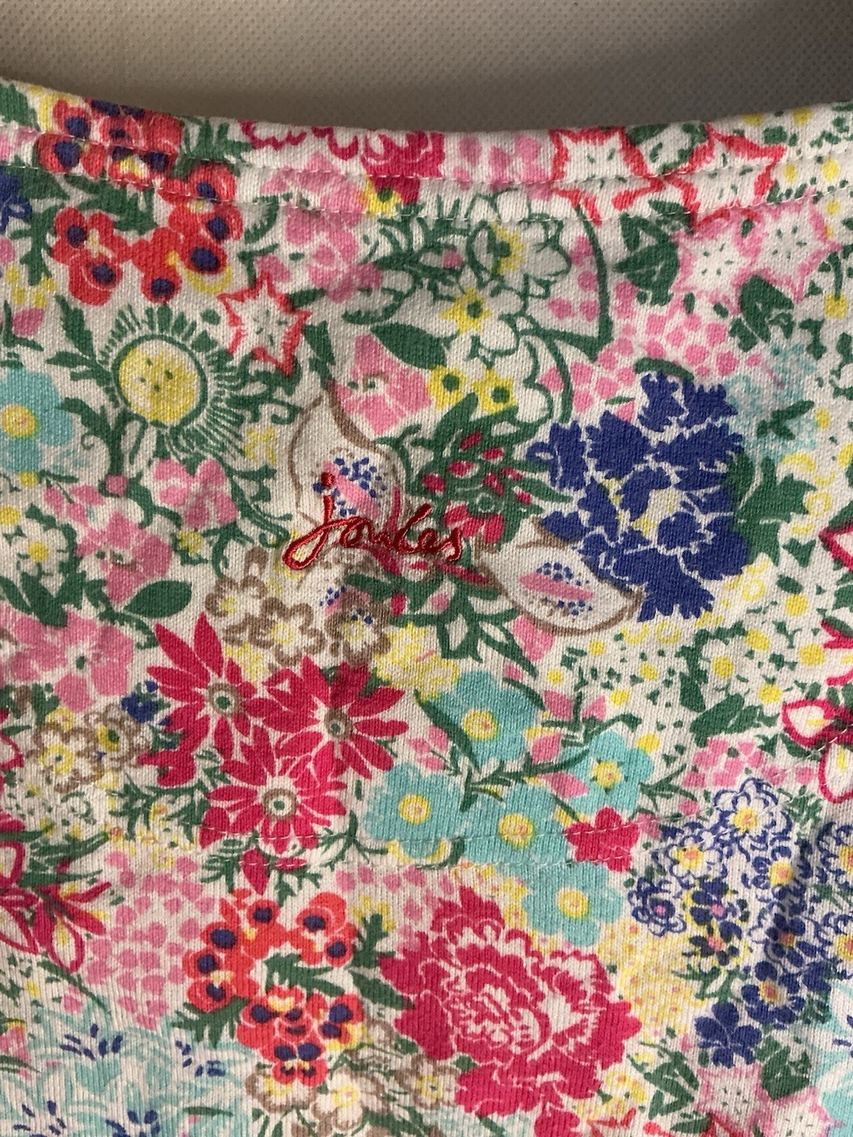 Joules Ladies Floral Top  Blouse Three Quarter Sleeve Multicolour Extra Small Xs image 3