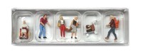 Preiser 10470 Reisende Spur H0 1:87