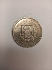 Falkland Islands 50p 25th Anniversary - Accession Of Queen Elizabeth II Coin