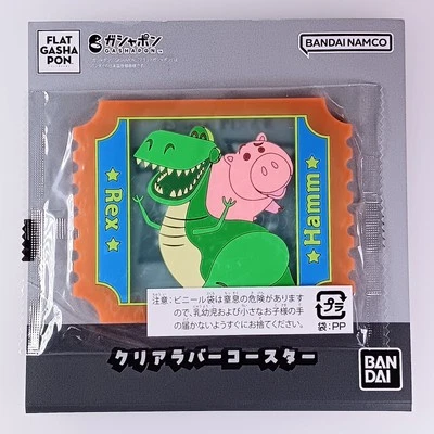 Rex & Hamm - Disney · Sous-verre en caoutchouc transparent Pixar Toy Story du... - Photo 1/4