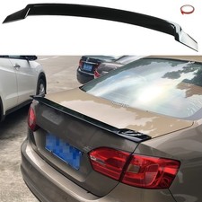 Gloss Black Rear Trunk Spoiler Thai Style Fit For Vw Jetta Sedan Mk6 2011-2018