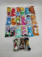 Set of 21 Vintage 1999 Kellogg's Sesame Street Mini Beans Brand New 