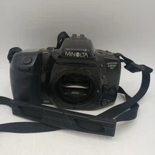 Minolta maxxum 430si RZ 35mm Auto SLR Film Camera -UNTESTED- With Strap