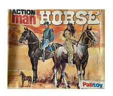 Vintage Palitoy 1970's Action Man Horse Cavalry Charger In The Original Box