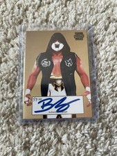 Brian Myers MWFP Major Wrestling Figure Podcast Card Auto Autograph BM1 57/100