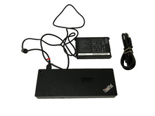 Lenovo ThinkPad 40AC Thunderbolt 3 Docking Station with Power Supply  AC Cord