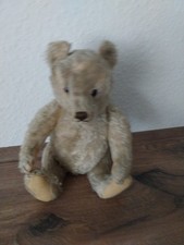 Alter Steiff Teddy In gebrauten Zustand.