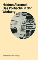 Heidrun Abromeit | Das Politische In Der Werbung | Taschenbuch | Deutsch