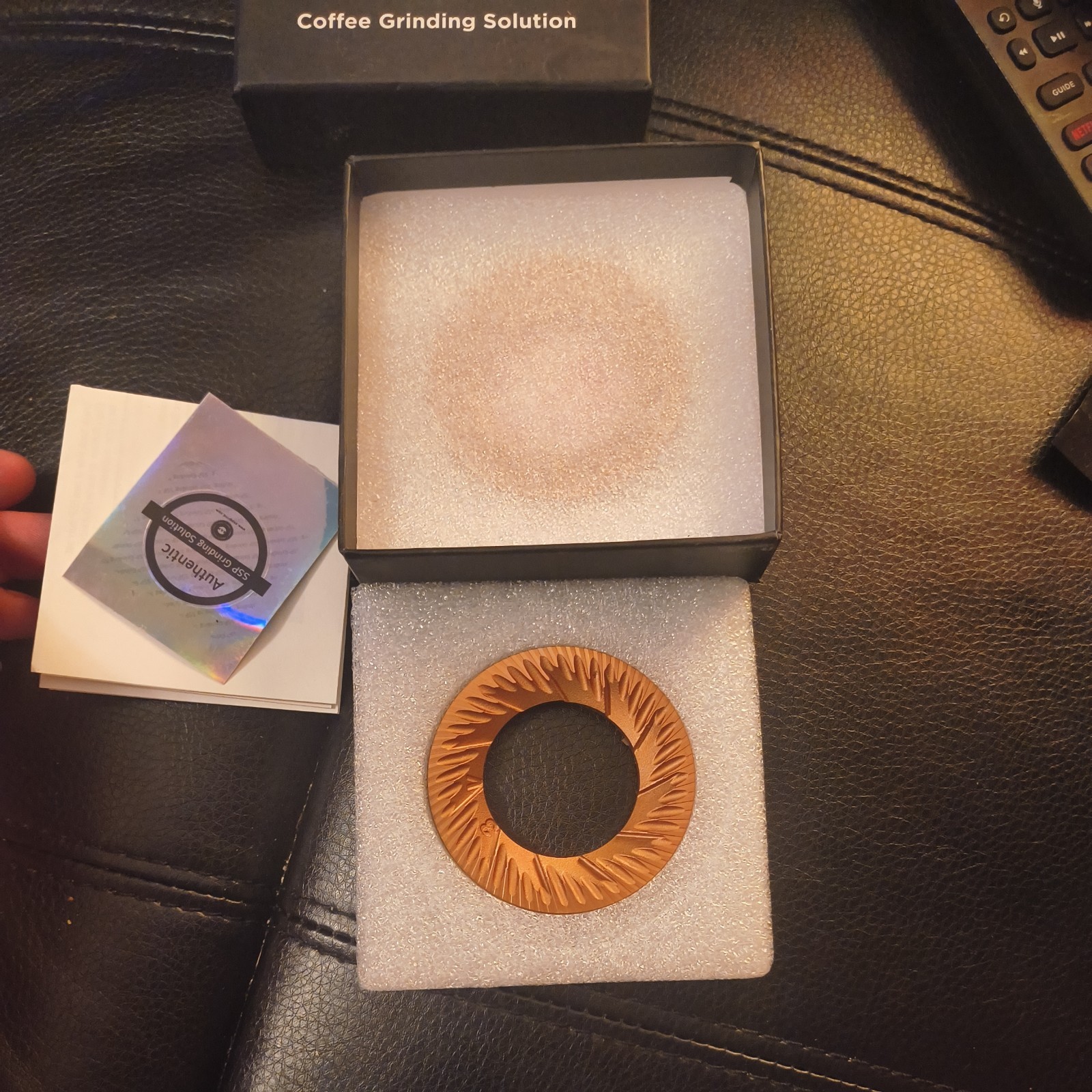 64mm SSP Cast V3 (CV3) Blind Burr Red Speed Coating