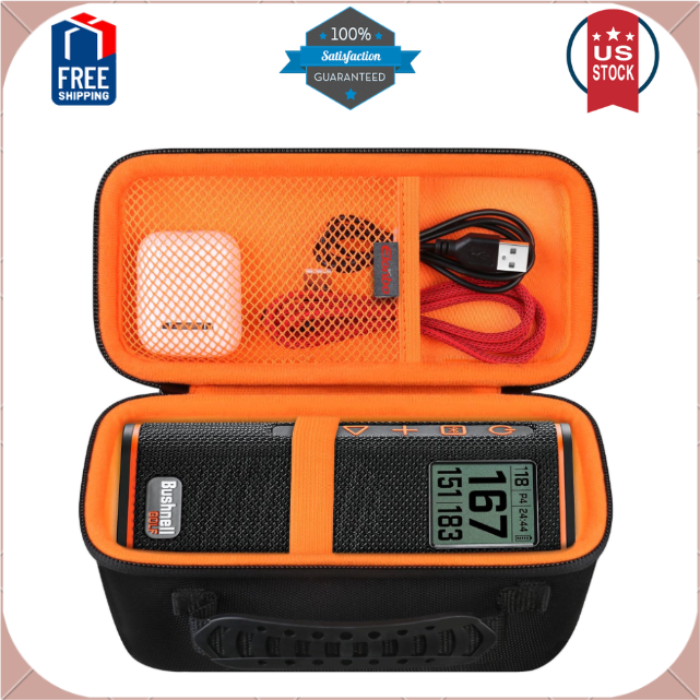Carrying Case for Bushnell Wingman View GPS Golf Speaker, Golf
