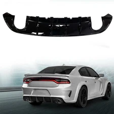 For 15-23 Dodge Charger SRT Factory Style Rear Diffuser Bumper Lower Valance PP