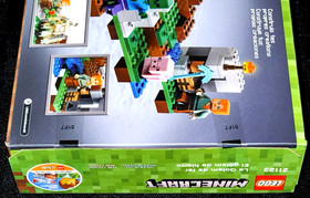 NEW SEALED! LEGO 21123 MINECRAFT - THE IRON GOLEM / ALEX / ZOMBIE