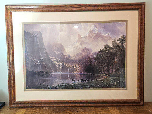 Beautiful Oak Picture Frame 26 X 36