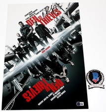 O'SHEA JACKSON JR. SIGNED 'DEN OF THIEVES' 12x18 MOVIE POSTER B BAS BECKETT COA