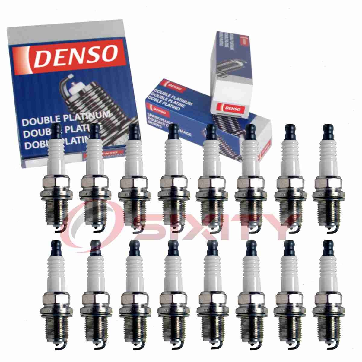 16 pc Denso Platinum Long Life Spark Plugs for 2003-2004 Mercedes-Benz G55 mu