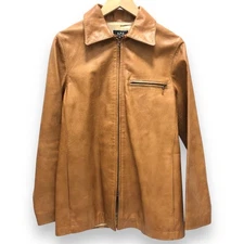 A.P.C. Vintage Leather Jacket Size S Women’s Excellent Used Made in France