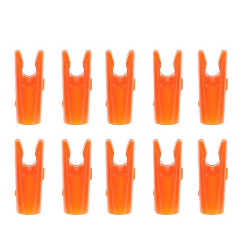 ZSHJG 50pcs Encoche de Flèche en Plastique pour Arbalète Tir à l'arc