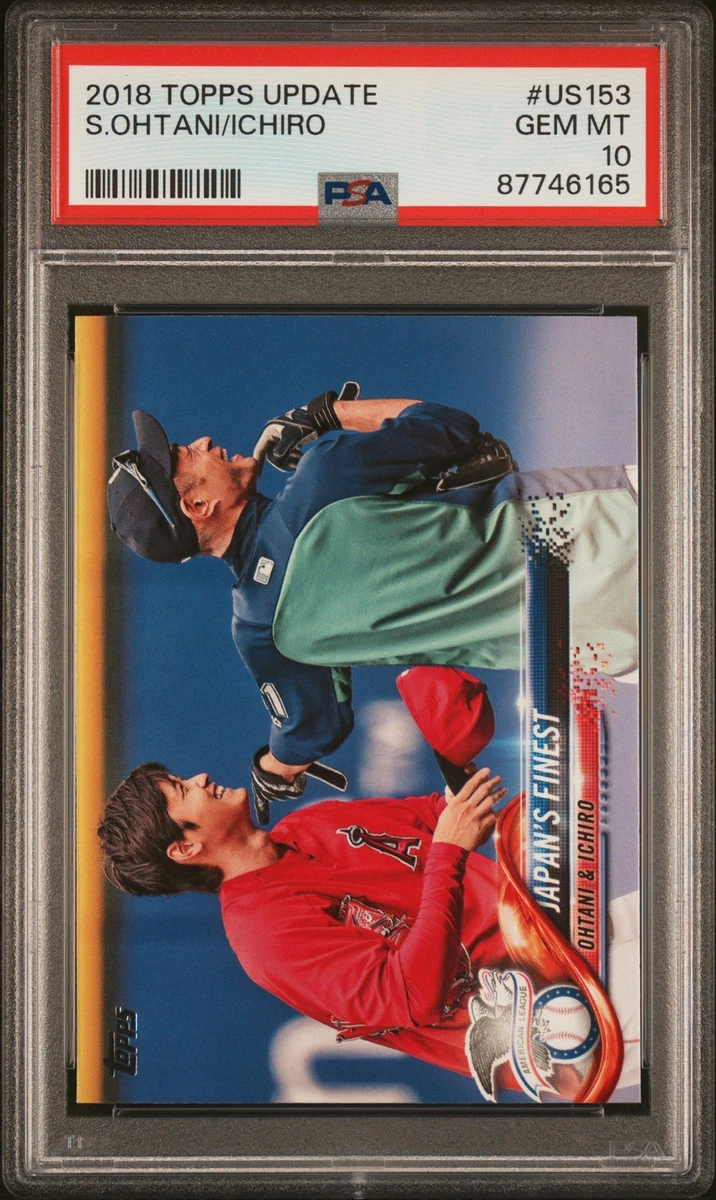 その他 2018 topps update 153 2018 Topps Update Series - Ichiro Suzuki Shohei Ohtani #US153 for