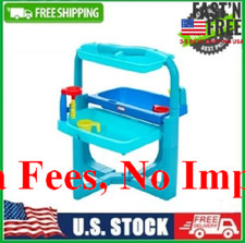 Easy Store Outdoor Folding Water Play Table with Accessories for Kids, Children