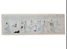 Patoruzu Dante Quinterno Original Dibujo Arte Tira Cómica p. 7 Argentina 1959