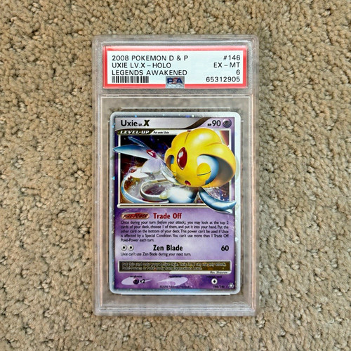 Uxie LV.X graded PSA 6 for sale on eBay