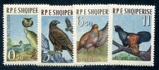 ALBANIA 1963 741-744 ** MINT IMMACULATE SET OF BIRDS (F7955