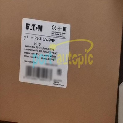1X NEW EATON MOELLER P5-315/V/SVB/HI10 Load disconnecting switch