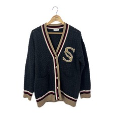 Sandro Tommy Double S Oversized Cardigan, Size 1, Designer Cardigan for Women