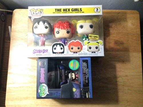 Funko Pop Digital Scooby-Doo Puppet Master #303 + The Hex Girls 3 Pack